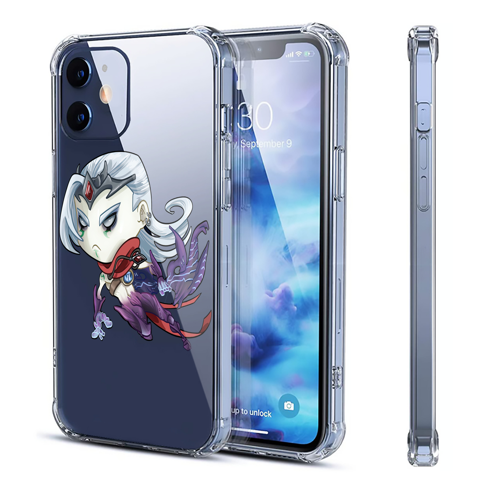 （画像用） リーグ・オブ・レジェンド League of Legends LOL 【iPhone 12シリーズ対応】透明スマホケース（クリアソフトケース）
